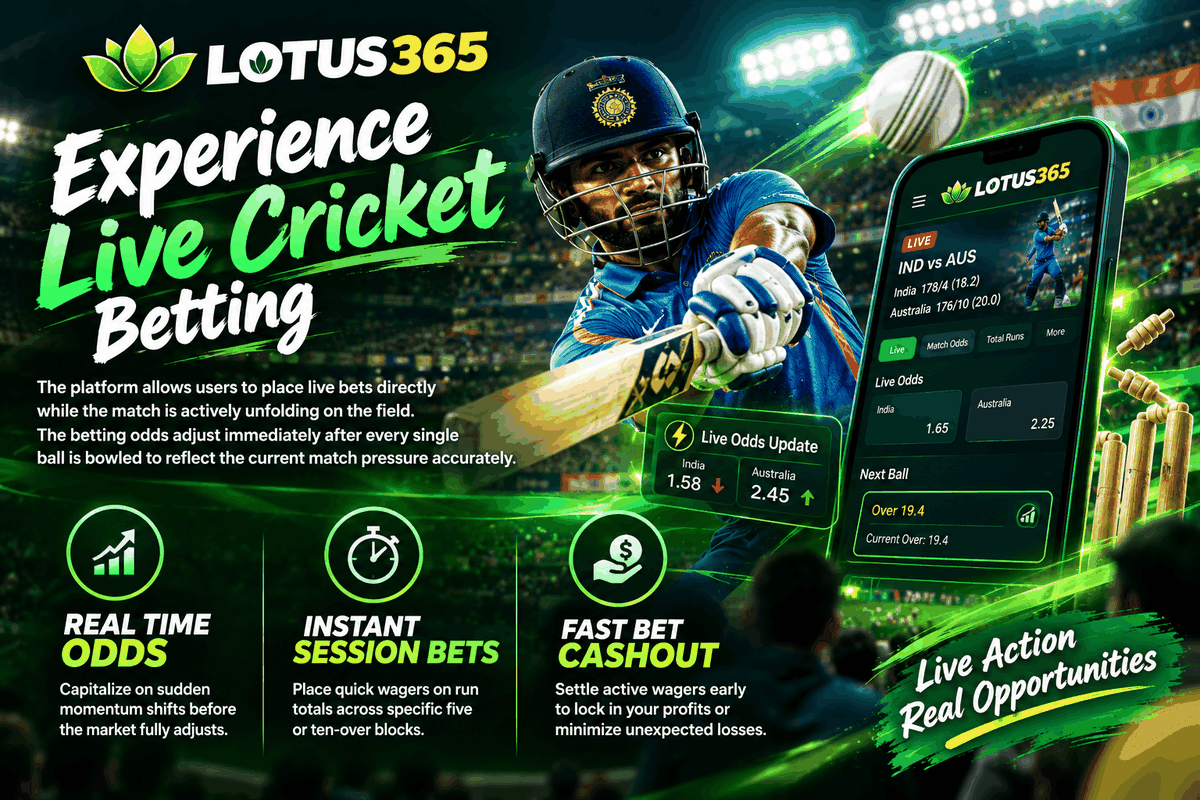 Live Cricket Betting Experience