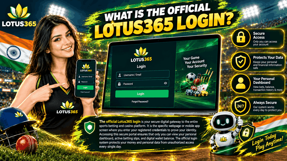 What is the Official Lotus365 Login