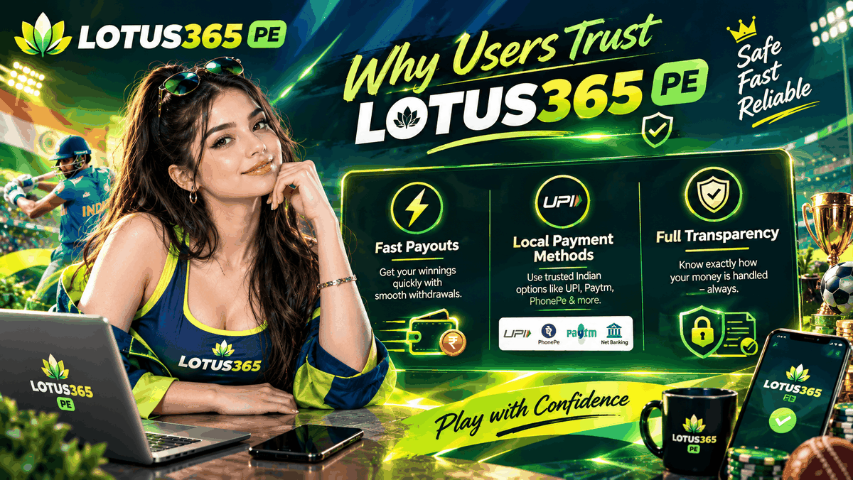 Why Do Users Trust Lotus365 PE